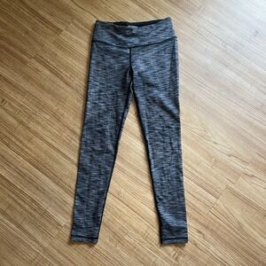 Victoria Sport Leggings Womens Small S Heather Gray Space Dye Knockout Tight
